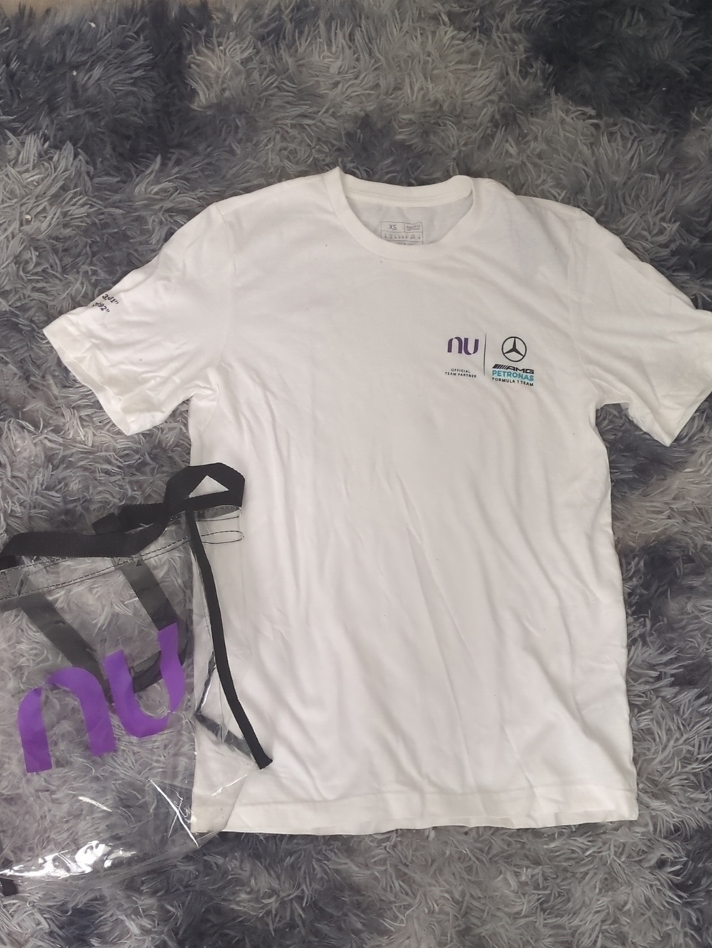 NWT adidas formula 1 White Short Sleeve Tee